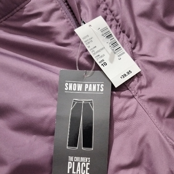 Snow Pants For Girls(NWT) - Picture 8 of 8